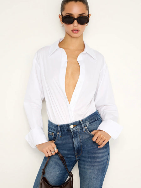 Poplin Shirt in White