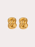 Anemone Earrings in Gold