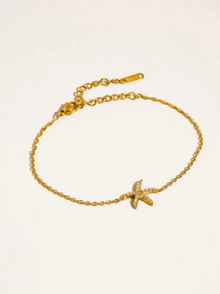 Quincee Ocean Bracelet in Starfish