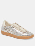 Notice Sneakers in Silver Distressed Leather