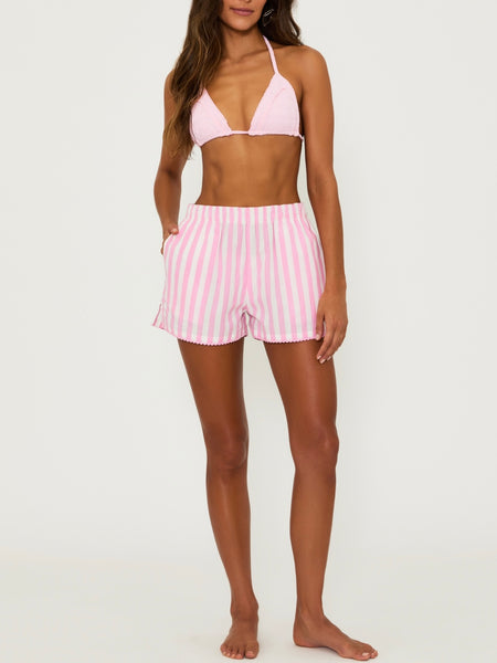 Tia Short in Prism Pink Stripe