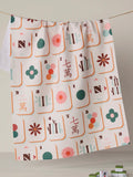 Cypress Tile Toss Tea Towel