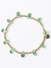 Hope Stretch Bracelet in Mint Glass