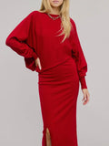 Made it Easy Knit Set in Red