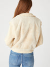 Daydreamer Faux Fur Jacket in Off White