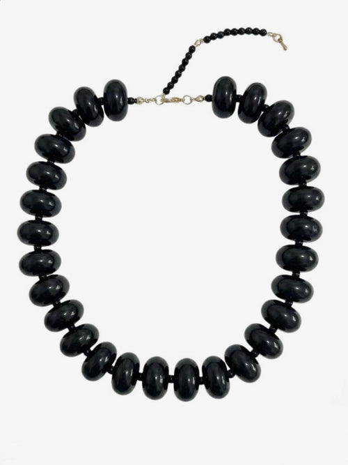Bailey Statement Necklace in Black