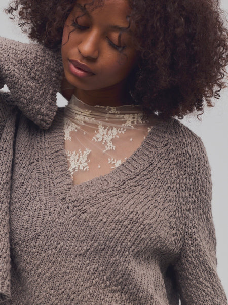 Heartland Pullover in Petrified Wood