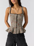 Jolie Corset in Black Combo