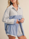 So Plaid Out Set in Blue