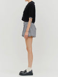 All The Right Ribbons Knit Top in Black