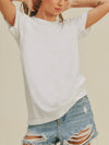 Tea For Two Tee in White