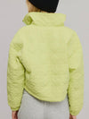 Quite Quilted Pullover in Neon