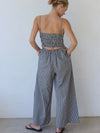 Gingham & Go Jumpsuit in Black