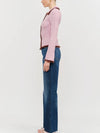 A Touch Of Trim Sweater in Mauve