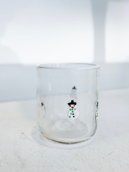 It's Iconic Glass in Snowman