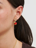 Apple Blossom Drop Earrings