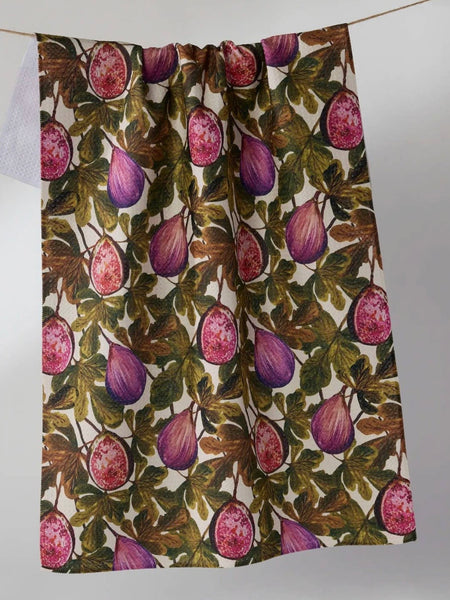 Painted Patch Tea Towel