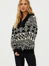 Monterey Sweater in Sea Salt Wave