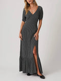 Dottie Maxi Dress in Navy
