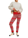 Falala Legging in Red Combo