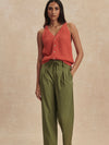 Alessia Knit Tank in Summer Fig