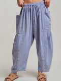 You're My Kind Of Stripe Pants in Blue