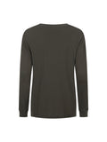 Pajarito Long Sleeve Tee in Charcoal