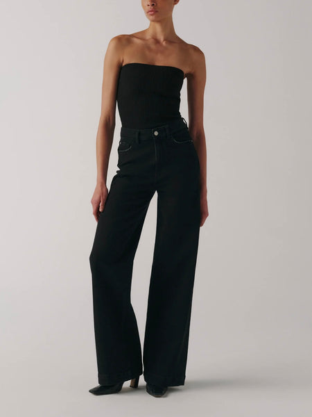 NCE Wide Leg Jean in Inkwell