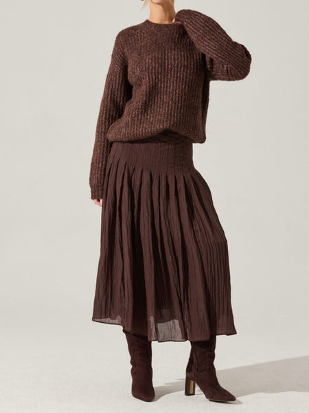 Archer Sweater in Brown Multi