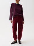Honor Utility Cord Cargo in Deep Crimson