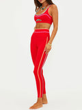Solara Legging in Strawberry Smoothie