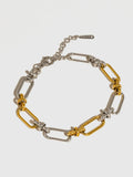 Matin Two Tone Chain Bracelet