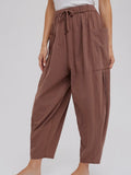 Have A Seat Harem Pants in Mocha