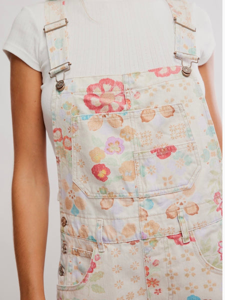 Ziggy Printed Shortall in Sun Drenched Combo