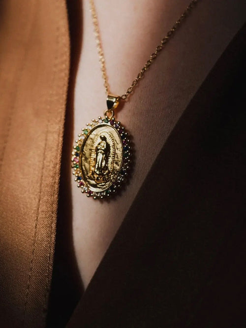 Virgin Mary Dainty Necklace