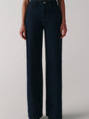 NCE Knit Wide Leg Jean in Long Gone