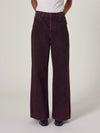 Relaxed Sailor Long Pant in Chocolate Denim