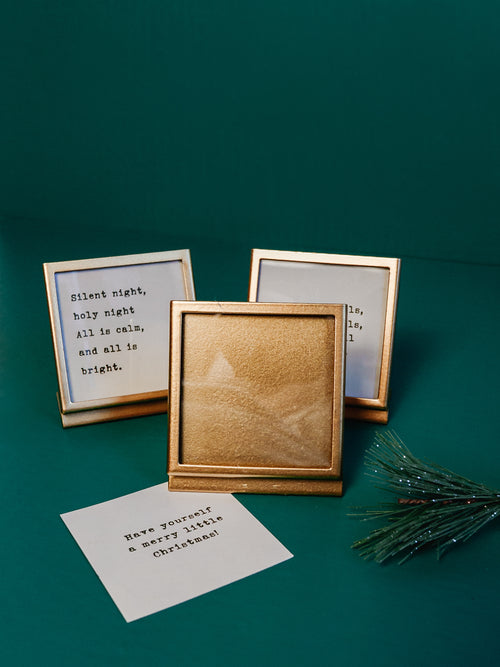 Mini Holiday Frame in Silent Night