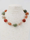 Mixed Bead Necklace in True Fall