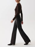 Evie Pant in Coated Mocha