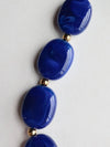 Midnight Bauble Necklace in Blue