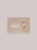 Hey Ghoul Ghost Studs