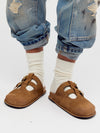 Nordic Knit Sock Pack in Lime Cream