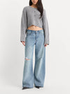 Vintage Low Slung Baggy Jean in Terra