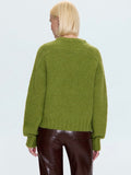 Adina Sweater in Pea Green