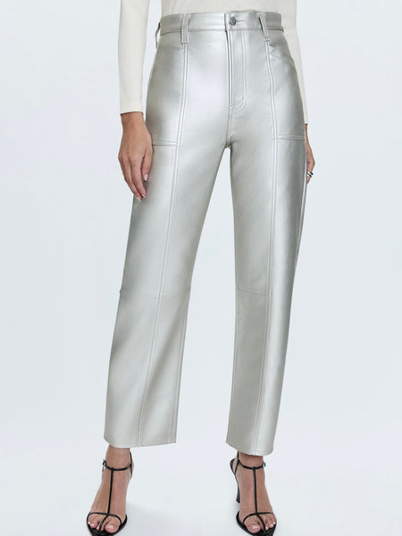 Taylor Faux Leather Pant in Party