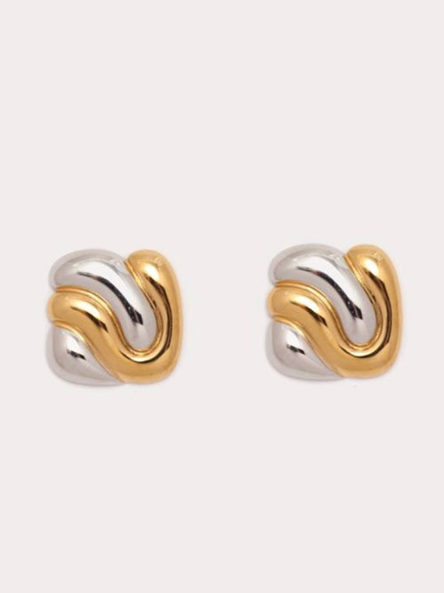 Harmony Earrings in Mixed Metals