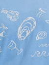 Seaside Oversized Sweatshirt in Blue