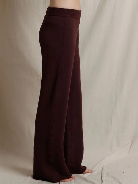 Marley Fleece Pants in Cherry Lacquer