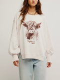 Graphic Camden in Highland Cow Combo